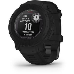 Ceas activity tracker Garmin Instinct 2, 45mm, Solar, Tactical Edition, bratara silicon, Android/iOS, Negru imagine