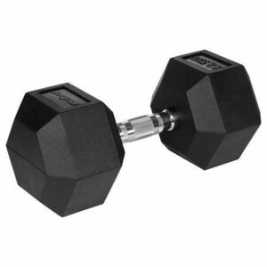 Gantere REBEL ACTIV RBA-2325-22.5, Fonta cauciucata, 22.5kg imagine