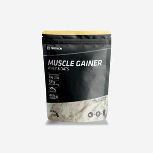 MUSCLE GAINER VANILIE WHEY & OVĂZ 1, 5kg imagine