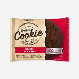 Biscuite proteic Cookie double choc chips 100% vegan 90 g imagine