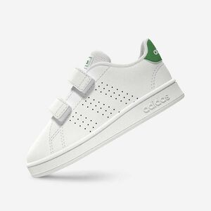 Încălțăminte benzi cu arici Baby gym ADIDAS ADVANTAGE Alb-Verde Copii imagine