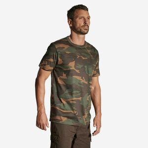 TRICOU REZISTENT 100 CAMO WOODLAND VERDE imagine