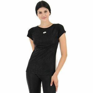 Lotto WORKOUT PURE TEE Tricou sport damă, negru, mărime imagine