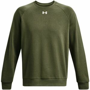 Under Armour RIVAL FLEECE CREW Hanorac bărbați, kaki, mărime imagine