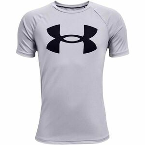 Under Armour TECH BIG LOGO SS Tricou pentru băieţi, gri, mărime imagine