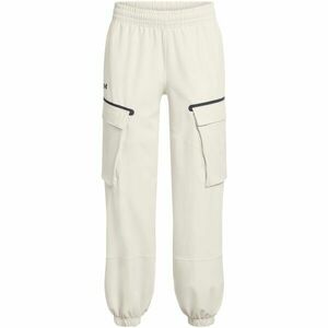 Under Armour UNSTOPPABLE CARGO Pantaloni pentru femei, alb, mărime imagine