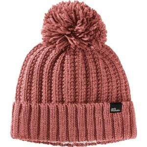 Jack Wolfskin HIGHLOFT KNIT BEANIE W Căciulă de iarnă femei, roșu, mărime imagine