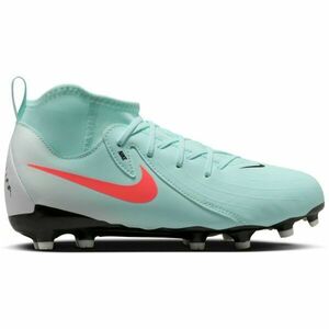 Nike JR PHANTOM LUNA II ACAD FG/MG Ghete de fotbal copii, turcoaz, mărime 34 imagine