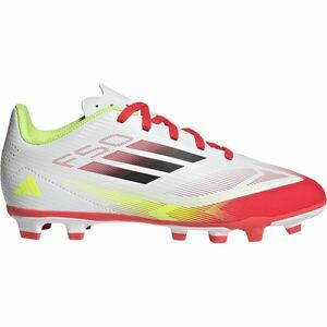 adidas F50 LEAGUE FG/MG J Ghete de fotbal copii, alb, mărime imagine