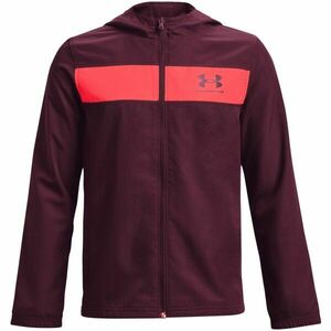 Under Armour SPORTSTYLE WINDBREAKER Geacă pentru băieți, vișiniu, mărime imagine