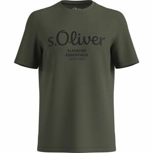 s.Oliver LOGO T-NOOS Tricou bărbați, kaki, mărime imagine