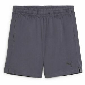 Puma TAD ESSENTIALS WOVEN SHORTS B Șort sport băieți, gri, mărime imagine