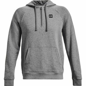 Under Armour RIVAL FLEECE 1/2ZIP HD Hanorac pentru bărbați, gri, mărime imagine