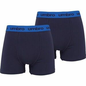 Umbro BOXER SHORT 2 PACK Boxeri bărbați, albastru închis, mărime imagine