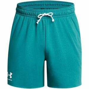 Under Armour RIVAL TERRY 6IN Pantaloni scurți pentru bărbați, turcoaz, mărime imagine