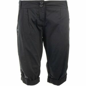 ALPINE PRO AMUNA 2 Pantaloni 3/4 damă, negru, mărime imagine