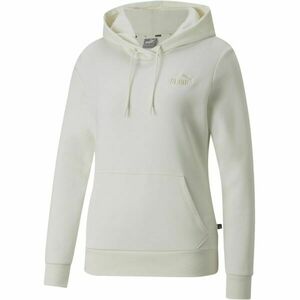 Puma ESS + EMBROIDERI HOODIE FL Hanorac femei, bej, mărime imagine