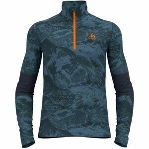 Odlo M BL TOP TURTLE NECK WHISTLER Tricou funcțional bărbați, albastru închis, mărime imagine