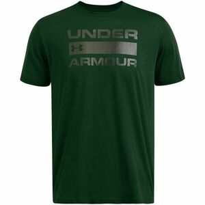 Under Armour UA TEAM ISSUE WORDMARK SS Tricou de bărbați, verde închis, mărime imagine