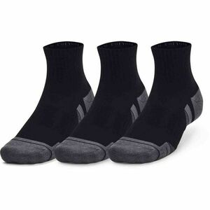 Under Armour PERFORMANCE COTTON 3PK QTR Șosete pentru copii, negru, mărime imagine