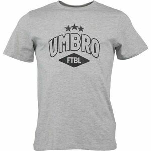 Umbro FW COLLEGIATE GRAPHIC TEE Tricou bărbați, gri, mărime imagine