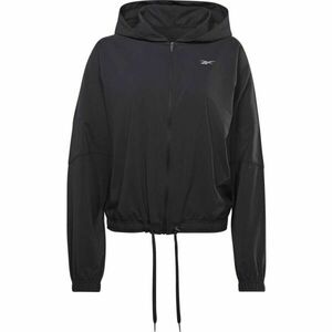 Reebok RUN WOVEN JACKET Geacă de damă, negru, mărime imagine