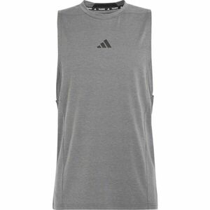 adidas DESIGNED FOR TRAINING TANK Maiou de antrenament bărbați, gri, mărime imagine