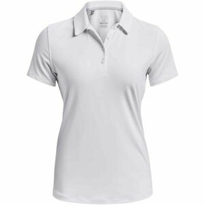 Under Armour PLAYOFF SS POLO Tricou polo femei, alb, mărime imagine