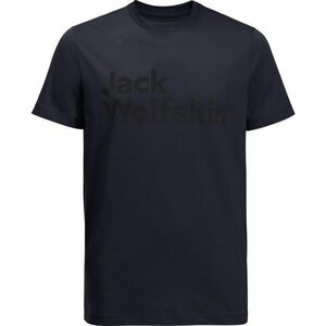 Jack Wolfskin BRAND T M Tricou pentru bărbați, albastru închis, mărime imagine