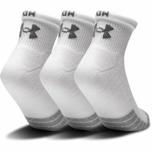 Under Armour HEATGEAR QUARTER 3PK Șosete unisex, alb, mărime imagine