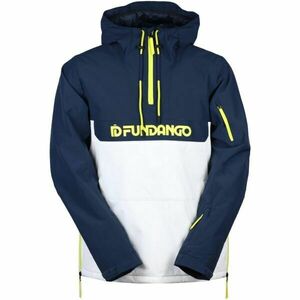 FUNDANGO BURNABY LOGO ANORAK Geacă de schi/snowboard bărbați, alb, mărime imagine