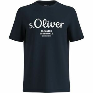 s.Oliver RLBS T-SHIRT SS NOOS Tricou pentru bărbați, albastru închis, mărime imagine