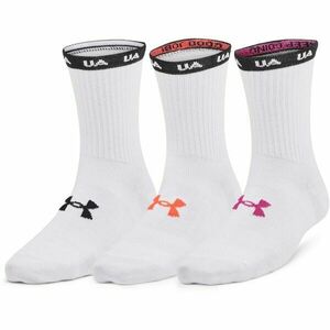 Under Armour ESSENTIAL MID CREW Șosete damă, alb, mărime imagine