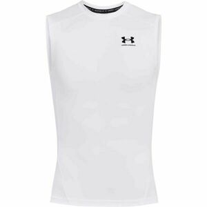 Under Armour HG ARMOUR COMP SL Maiou bărbați, alb, mărime imagine