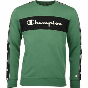 Champion AMERICAN TAPE CREWNECK SWEATSHIRT Hanorac pentru bărbați, verde, mărime imagine