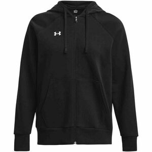 Under Armour RIVAL FLEECE FZ HOODIE Hanorac pentru femei, negru, mărime imagine