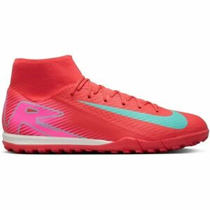 Nike AIR ZOOM MERCURIAL SUPERFLY 10 ACADEMY TF Ghete de fotbal pentru bărbați, roșu, mărime 40.5 imagine