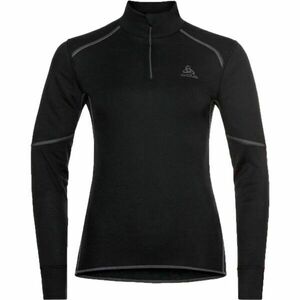 Odlo BL TOP TURTLE NECKL/S HALF ZIP ACTIVE X Tricou femei, negru, mărime imagine