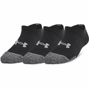 Under Armour HEATGEAR 3PK NO SHOW Șosete pentru copii, negru, mărime imagine