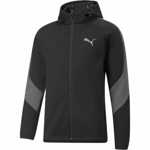 Puma EVOSTRIPE FULL ZIP HOODIE Hanorac bărbați, negru, mărime imagine