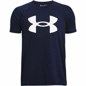 Under Armour TECH BIG LOGO SS Tricou pentru băieţi, albastru închis, mărime imagine