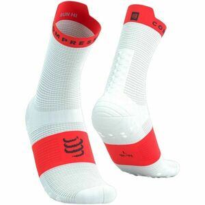 Compressport PRO RACING SOCKS V4.0 RUN Șosete alergare, alb, mărime imagine