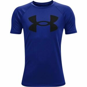 Under Armour TECH BIG LOGO SS Tricou pentru băieţi, albastru, mărime imagine