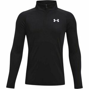 Under Armour TECH 2.0 1/2 ZIP Tricou cu mânecă lungă pentru băieți, negru, mărime imagine