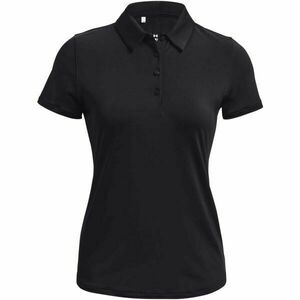 Under Armour PLAYOFF SS POLO Tricou polo femei, negru, mărime imagine