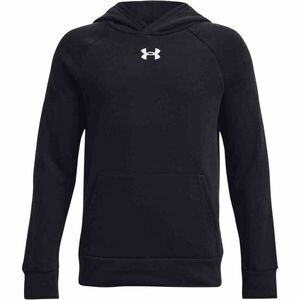 Under Armour RIVAL FLEECE HOODIE Hanorac copii, negru, mărime imagine