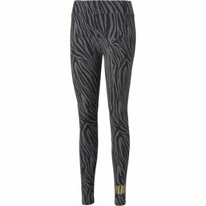 Puma ESS+ TIGER AOP LEGGINGS Colanți pentru femei, negru, mărime imagine