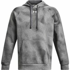 Under Armour RIVAL FLEECE PRINTED HD Hanorac bărbați, gri, mărime imagine