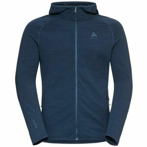 Odlo M ASCENT PW 220 MID LAYER HOODY Hanorac pentru bărbați, albastru, mărime imagine