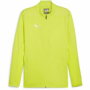 Puma TEAMFINAL TRAINING JACKET Hanorac bărbați, verde deschis, mărime imagine